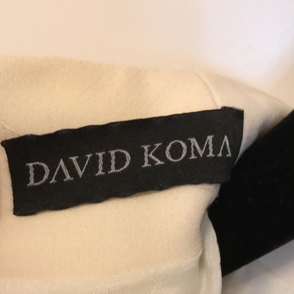 🍀 - David koma cream Colour buckle mini FW 15 - see measurements (6) - Picture 12 of 17
